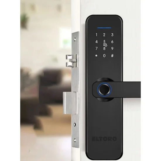 Eltoro Smart Lock + Access Card For The Smart Lock 2 Pcs - Black